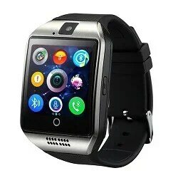 Brand Stepfly Smart Watch with Camera Facebook Whatsapp Twitter Sync SMS Smartwatch Support SIM TF Card for IOS Android