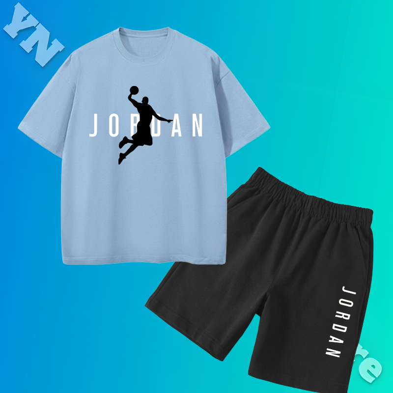 Children Boy Clothes Sets for Kids T-shirt Tops+Short Pants Clothes Sets Toddler Girl Sports Printed Summer Infant Clothing Sets