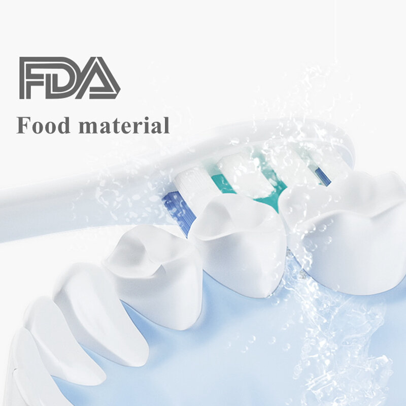 Cabezales de repuesto para cepillo de dientes eléctrico, cerdas suaves, azul y verde, para Oclean X PRO Elite, Flow, F1, One, X, todas las Series, DuPont