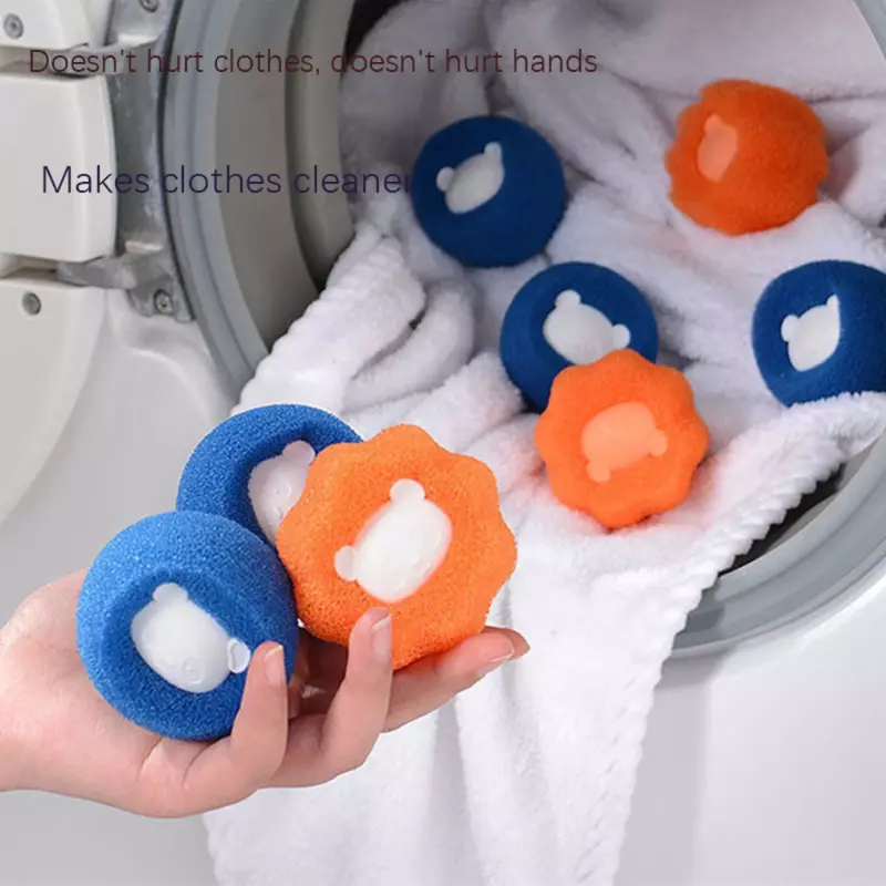 Schwamm Wäsche Ball Flusen entferner für Kleidung Waschmaschine Reinigung Ball Katze Haarentferner Kleidung Reinigung Roller Hund entfernt