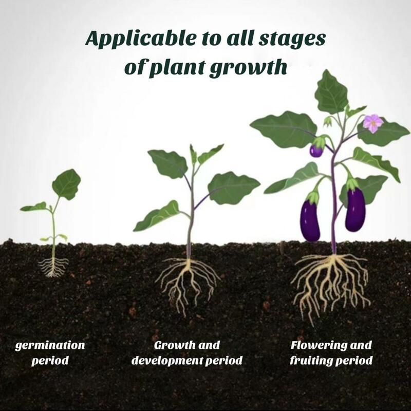 Spikes de nutrientes duradouros para plantas internas e externas, bastão de fertilizante de liberação lenta, melhora o crescimento saudável, 18
