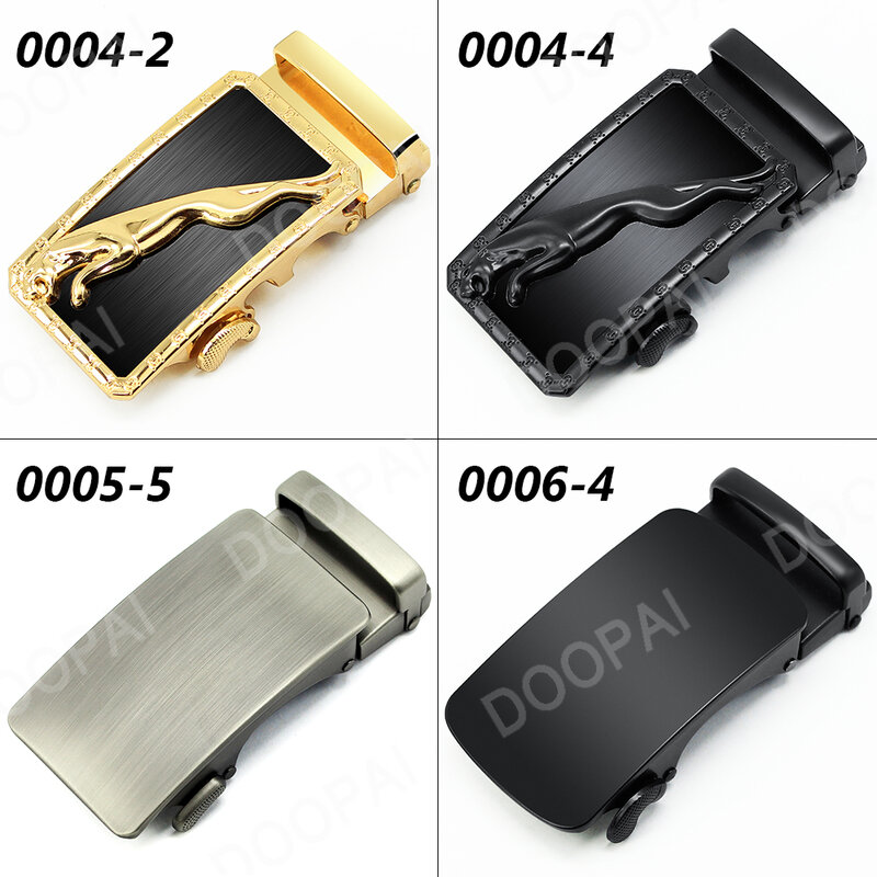 DOOPAI-hebilla de cinturón automática para hombre, accesorio de aleación de Metal de alta calidad, ajuste limitado, 3,5 cm