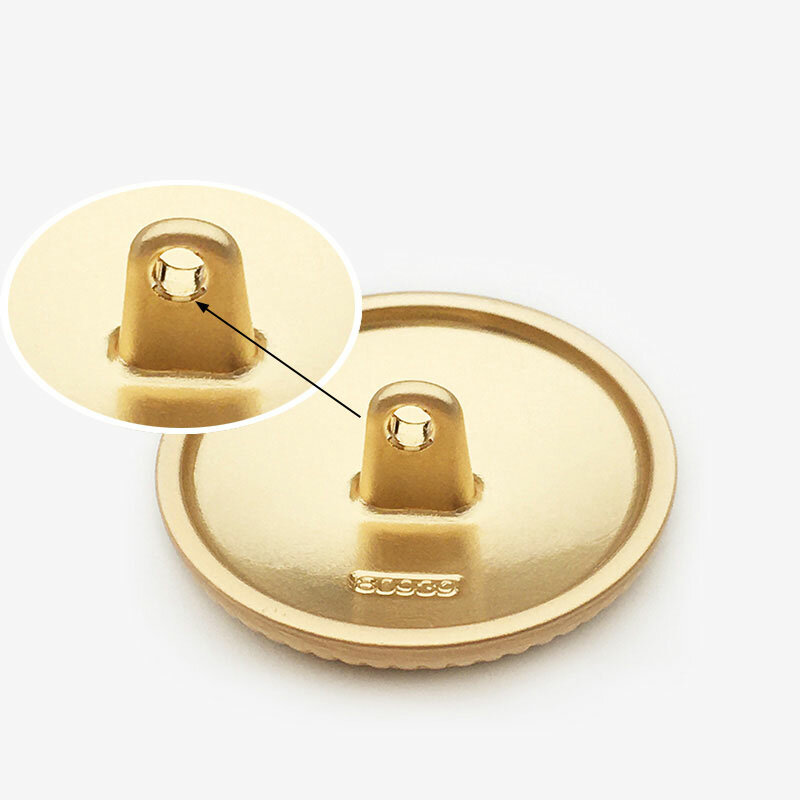 10 Stuks Metalen Knoppen Voor Kleding Ontwerpers Handgemaakte Luxe Kledingstuk Naaien Accessoires Decoratieve Groothandel Jas Craft Handmaddiy