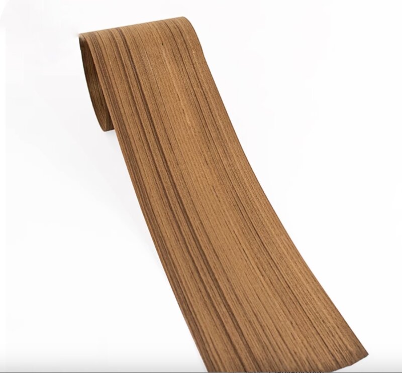 1Square Meters/Pack Natural Thailand Teak Straight Grain Wood Veneer Renovation Furniture Speaker Veneer(natural width）