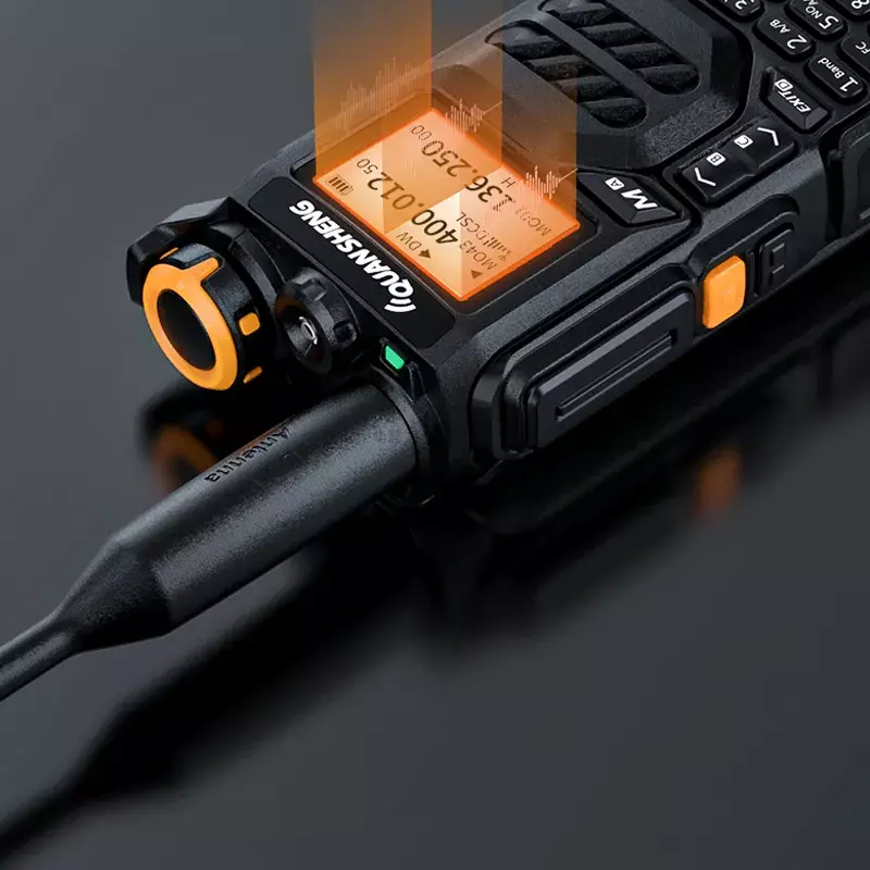 QuanshengUVK5walkie Talkiepull Bandaviation Band HandHeld Outdoor Automaticone Buttonfrequency Matching Go on Road Trip
