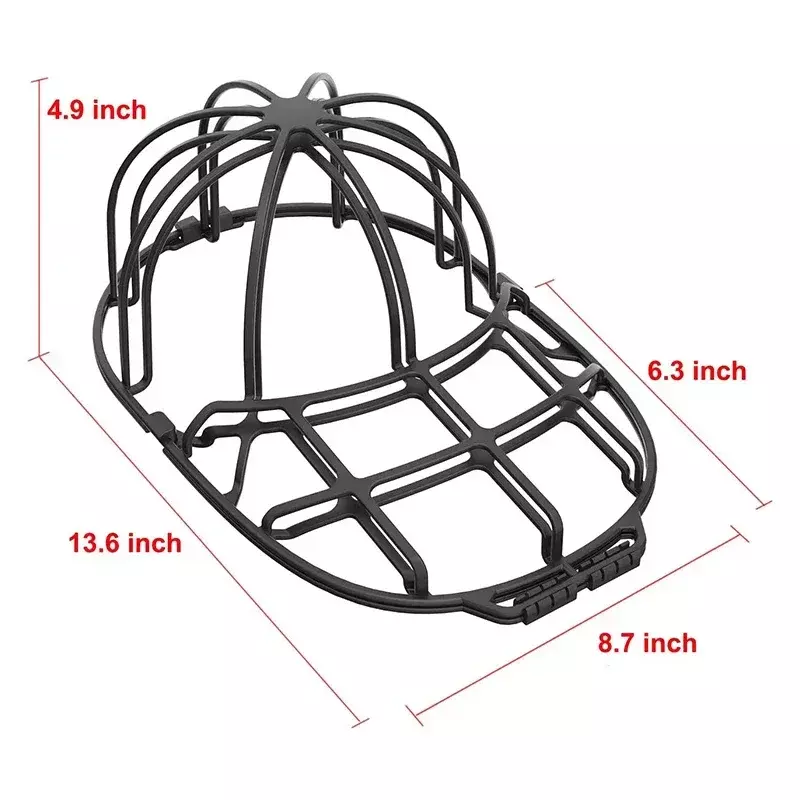Hat cleaning protector anti deformation household storage rack machine cleaning hat organizer holder bag clip armadio