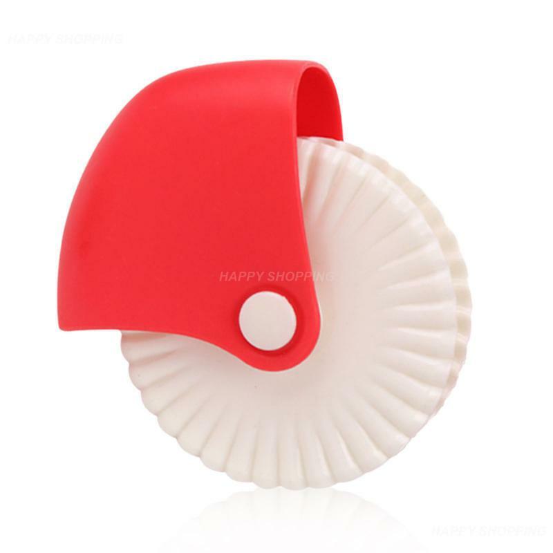 Kitchen Pizza Pastry Lattice Cutter Pastry Pie Decor Cutter Plastic Wheel Roller For Pizza Pastry Pie Crust Baking Tools