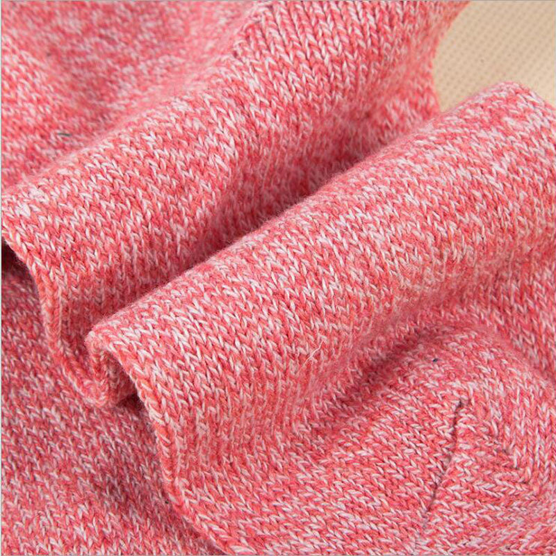 1 Paar Frauen lässig Crew Socken Herbst Winter warm klassisch einfach einfarbig bequem elastisch Mittel rohr weibliche kurze Socken