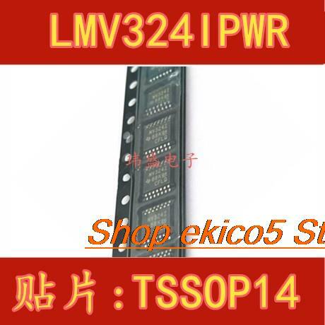 Estoque Original LMV324IPWR, MV324I, TSSOP14, 10 pcs