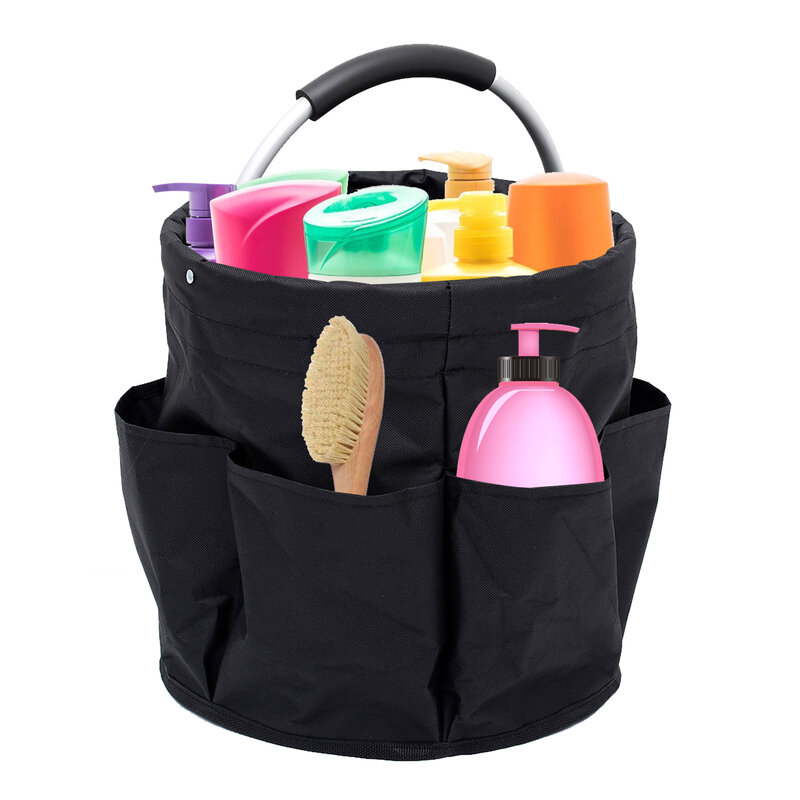 Garden Tool Basket Multi-Pockets Organizer Bucket Folding Design Necessary Gardening Accessory