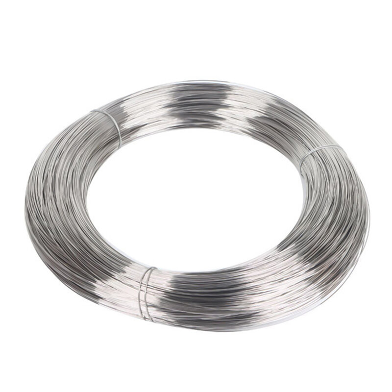 1-50 Meter 304 Stainless Steel Wire Single Strand Soft/Hard Steel Wire 0.1/0.2/0.3/0.4/0.5/0.6/0.8/1.0/1.2/1.5/2.0/2.5/3.0mm