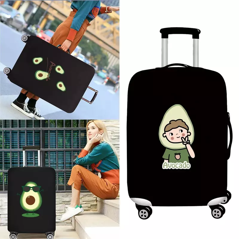 Custodia protettiva per bagagli valigia antipolvere resistente all'usura serie Avocado custodia protettiva accessori da viaggio 2024 nuovo