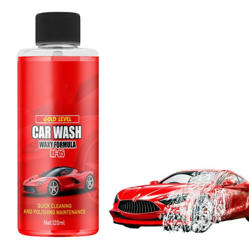 Mantenimiento de pulido de lavado de coches, líquido de lavado de coches sin arañazos, multiusos, rápido y fácil, 120ml
