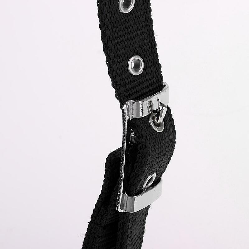 Correas de nailon ajustables para montar a caballo, ropa ecuestre occidental, Halter, color negro, L