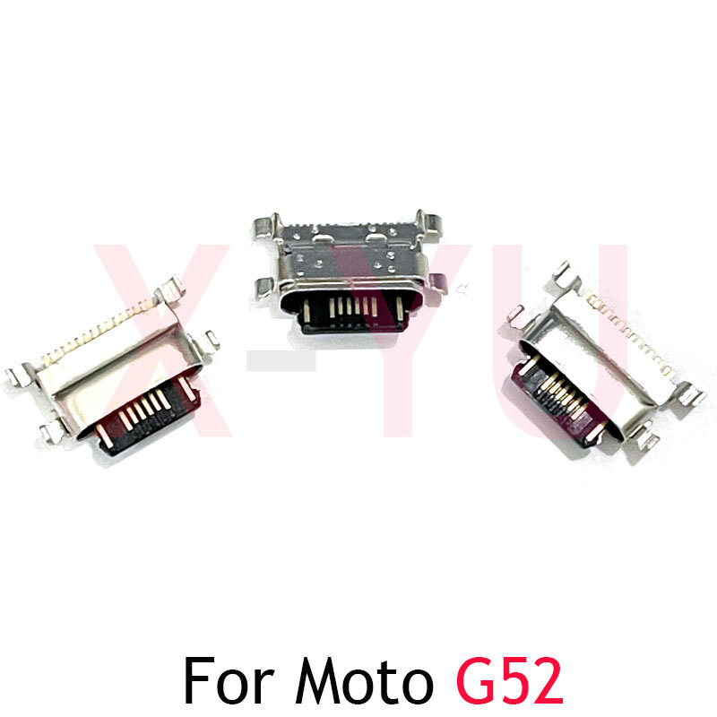 100 Stuks Voor Motorola Moto G13 G23 G53 G52 G72 G82 G82 G 71S Usb Oplaadconnector Plug Dock Socket Poort