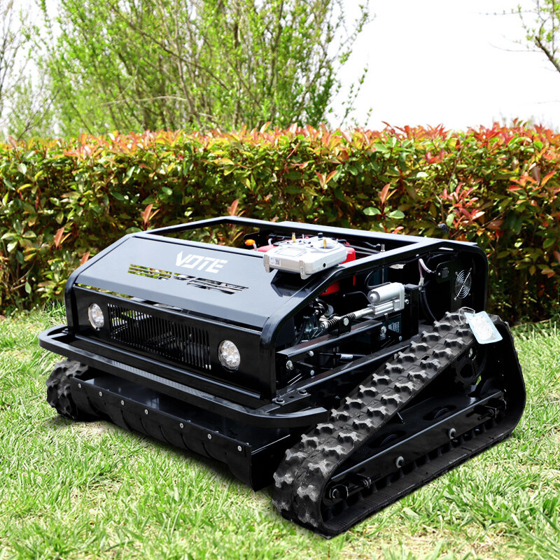 Настраиваемый садовый кусторез с двигателем 15 л. С., буксировочный робот с управлением, Электрический диск для езды на лужайке, финишная трава/мощная газонокосилка