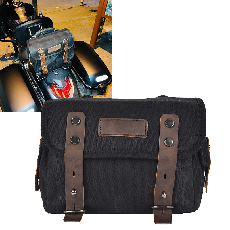 For Honda Shadow For Sportster XL883 XL1200 For BMW Motobike Travel Bag Motorcycle Saddle Bag Side Bag Waterproof Luggage Bag