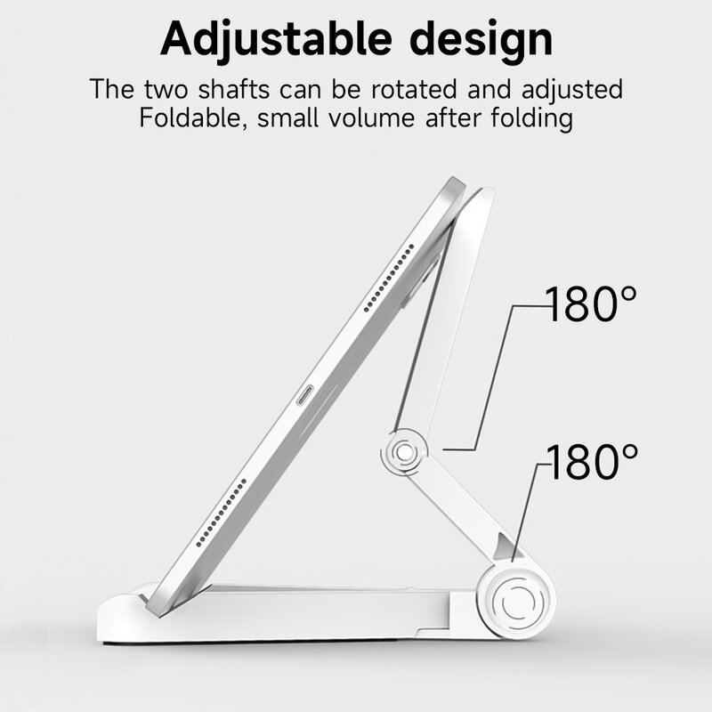 Uniwersalny uchwyt na Tablet pulpit składany prosty łatwy do przenoszenia telefon komórkowy stały stojak na Tablet do Samsung Xiaomi iPad Stand