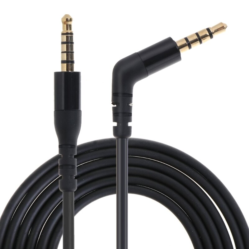 Cabo de PVC para Arctis Nova Headphone Conexão Fios, Banhado a Ouro Plug, Drop Shipping