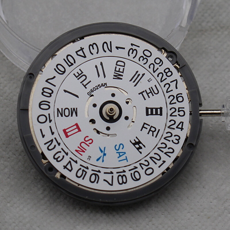 อะไหล่แท้3นาฬิกาเคลื่อนไหวกลไกอัตโนมัติแบบ NH36ในประเทศญี่ปุ่นนาฬิกาผู้ชายประจำสัปดาห์แบบดั้งเดิมอะไหล่ทดแทนที่ปราศจากเชื้อ