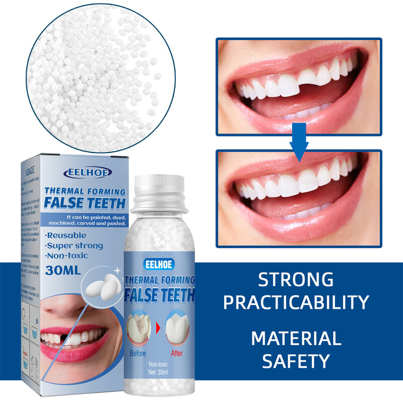 Filling Teeth Glue Waterproof Glue Dentist Tooth Filling Hole Filler Fix Kit Waterproof And Safe Tooth Veneers Gaps Repair Teeth