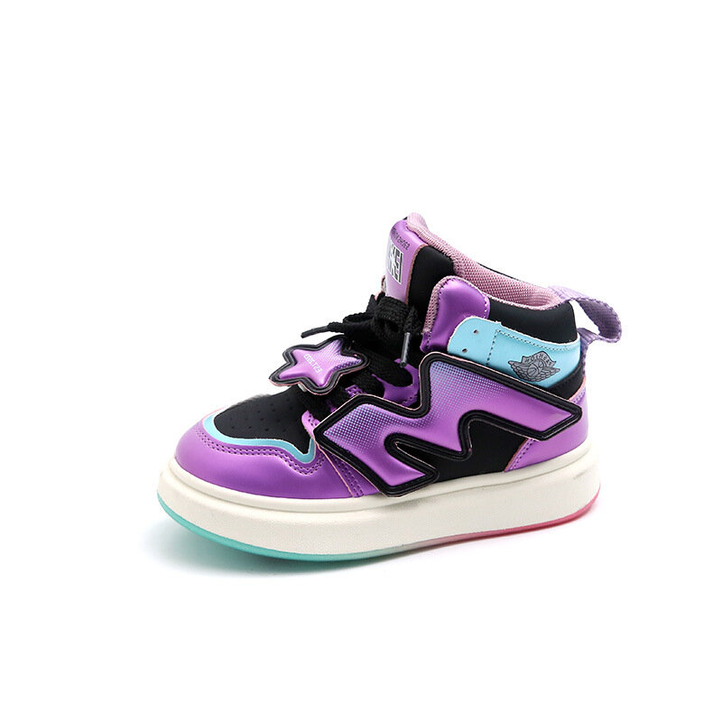 Sneakers per bambini 2023 autunno nuove ragazze Sneakers moda traspirante Panda Sole scarpe Casual leggere