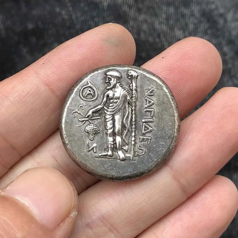 럭셔리 위대한 그리스 어머니 천사 커플 아트 동전, 행운의 기념 동전 주머니, 재미있는 동전 및 선물 가방, 재미있는 3D 노벨티