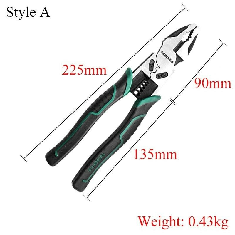 Multifunctional crimping pliers diagonal pliers wire pliers 6 inch Super Alloy Wire Cutters Essential Tools for The Toolbox