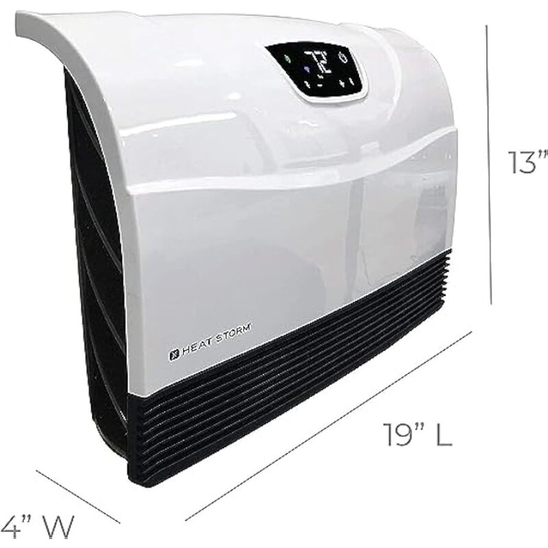Calentador infrarrojo de HS-1500-PHX-WIFI de tormenta de calor, Wifi, montado en la pared