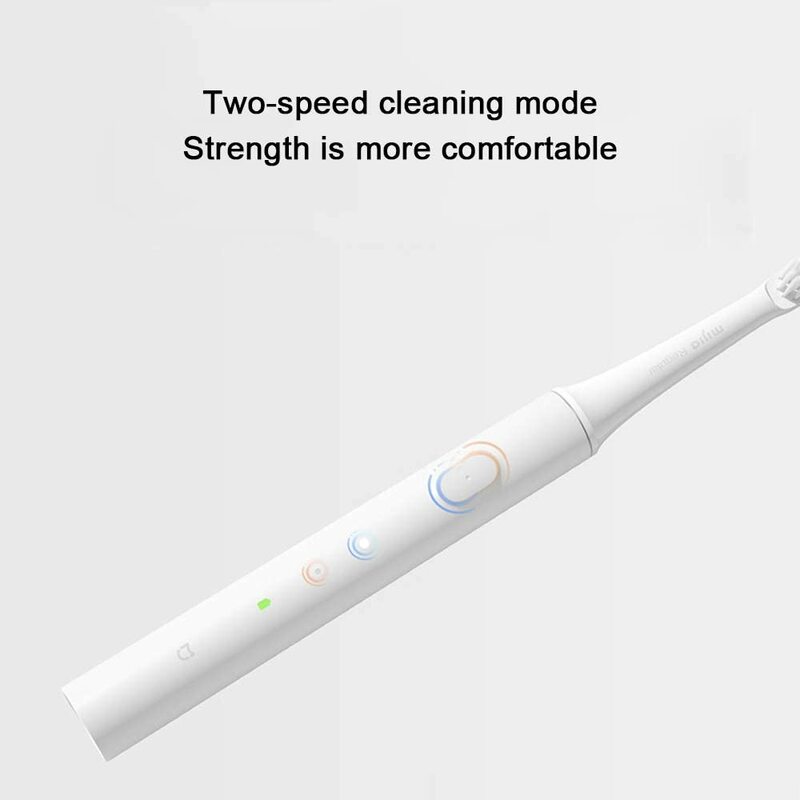 Xiaomi-電動歯ブラシXiaomiMijia t100,ソニック,カラー,USB,充電式,防水歯ブラシヘッド
