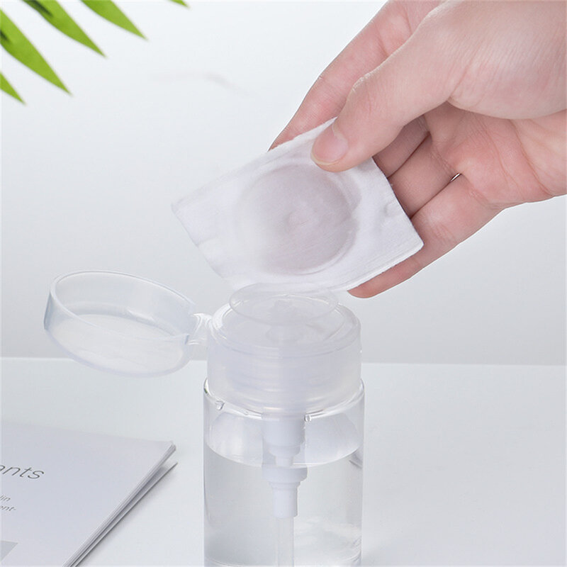 150/200/300ml Multi-Purposetravel Attire Portable Pressing Empty Dispenser Bottle Toner Makeup Remover  Liquid Storage Container