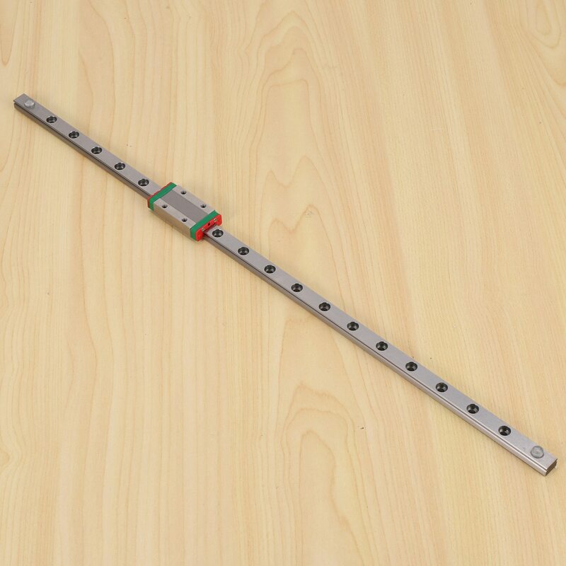 Riel de guía lineal en miniatura, 1 piezas, 9mm, MGN9, 400mm y 1 piezas, deslizador de riel en miniatura MGN9H