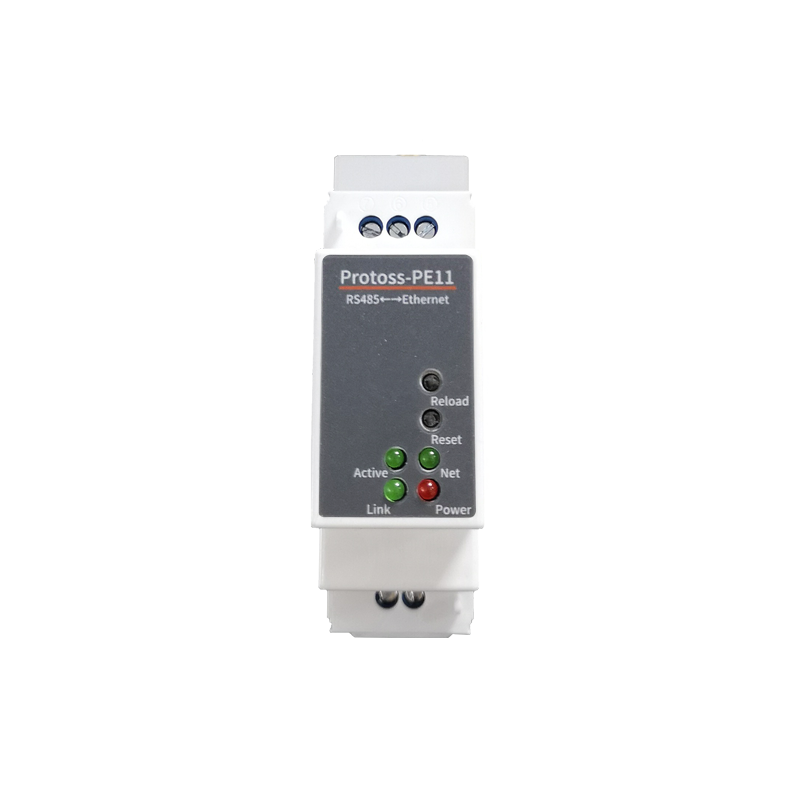 Convertidor de puerto serie DIN RS485 a Ethernet, dispositivo IOT, Protoss-PE11 de servidor, compatible con Modbus TCP a RTU