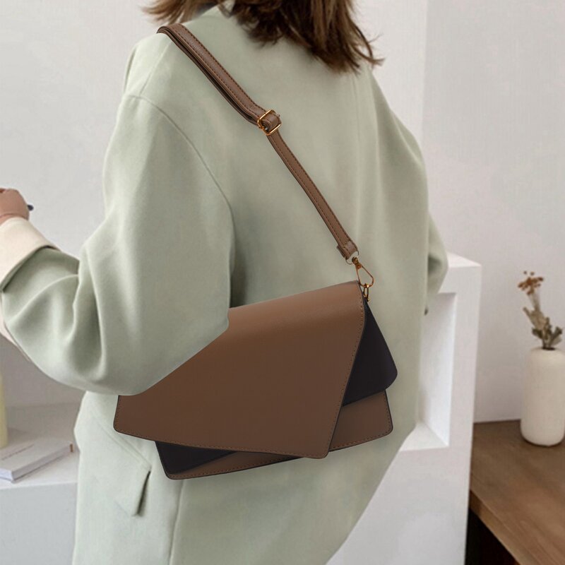Новая модная женская сумка-мессенджер Chaogang в стиле ретро, Женский сшитый портативный клатч, вязаная сумка через плечо