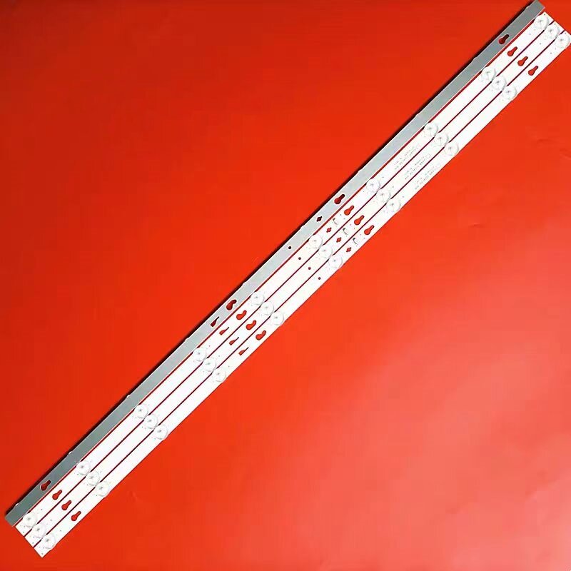LED Backlight strip 10 lamp For TCL43D10-ZC22AG-02E 10S1P 303TC430036E TCL43D10 ZC22AG 02E