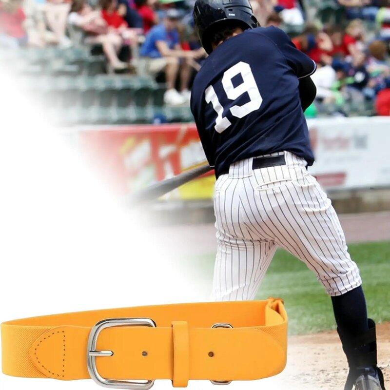 2xBaseball Belt Softball Belt Adjustable Unisex Waist Band Fine