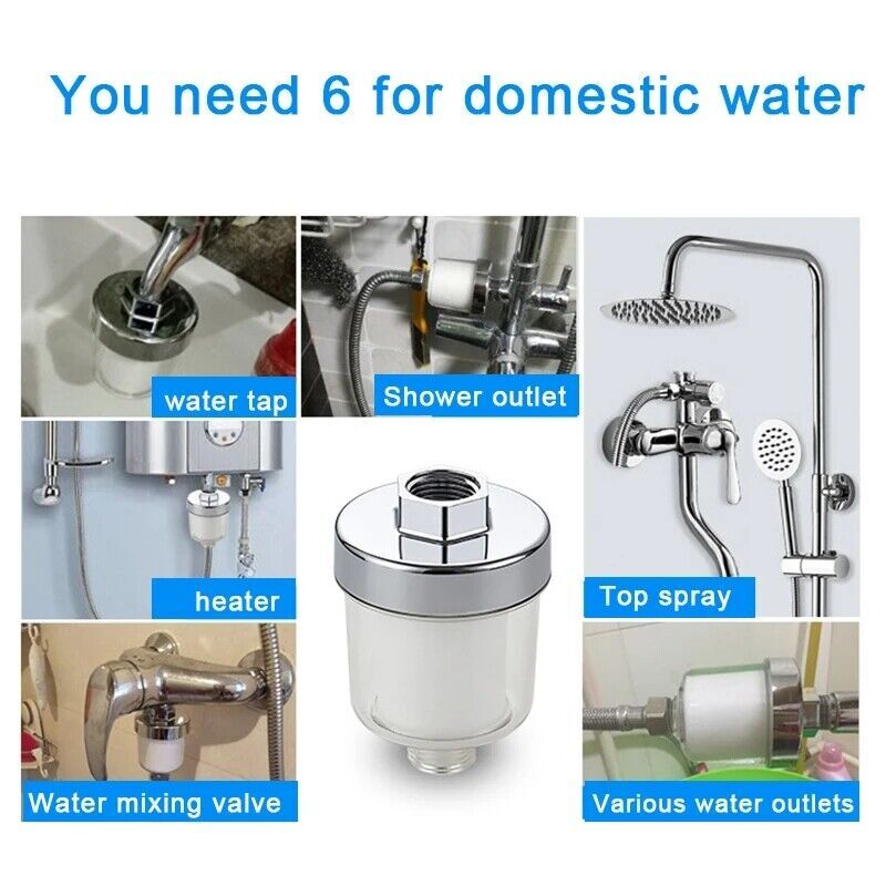 Water Outlet Purifier Kits Universal Faucet Filter Kitchen Bathroom Shower Household Filter PP Cotton High Density Filter