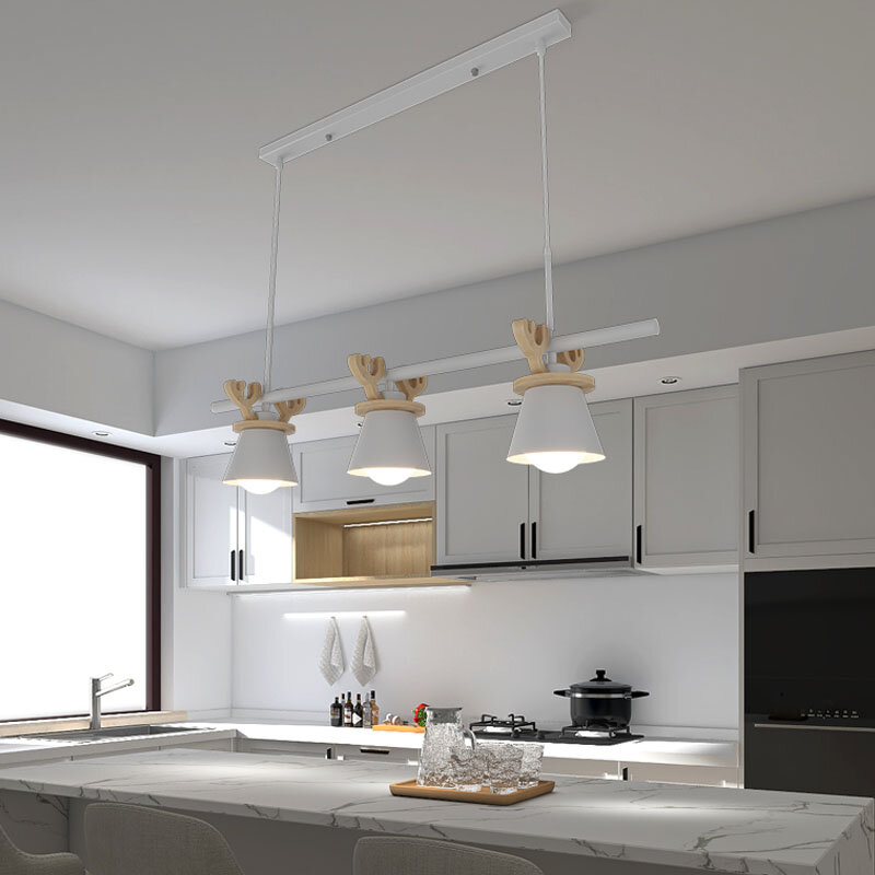 Nordic เรียบง่าย LED จี้สำหรับตารางการรับประทานอาหารห้องนอนห้องครัวห้องเรียนร้านอาหารโรงแรมห้...