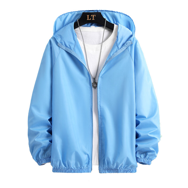 Manteau à capuche Ice InjSummer pour hommes et femmes, sweat à capuche de protection solaire, imperméable, extérieur, nouveau