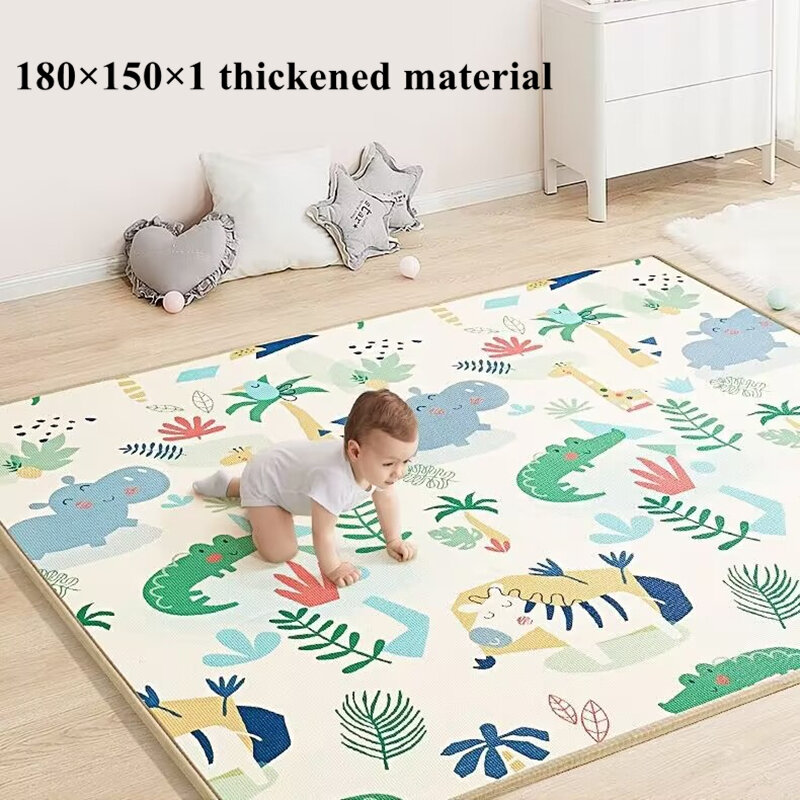 Baby Crawling Play Mats Environmentally New Non-toxic Friendly Thick Folding Mat Carpet Play Mat for Children's Safety Rug Gifts