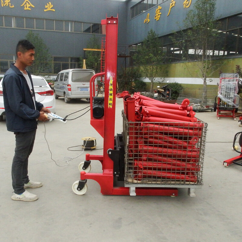 Hot Sale Manufacturer Direct Sale Hot Pallet Truck 1 ton Self Lift Semi  Electric Stacker 1000kg Self loading Stacker in Stock