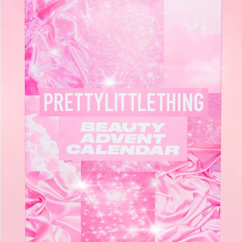 Produk disesuaikan terbaru vakum merah muda kosmetik kosong alat Makeup bulu mata palsu kotak kalender kedatangan kosong