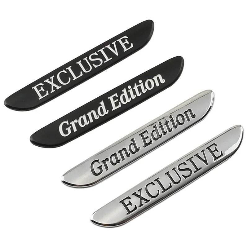 3d Metalen Auto Grand Edition Exclusieve Logo Embleem Badge Stickers Sticker Voor Mercedes Benz Spatbord Zijkoffer Decoratie Accessoires