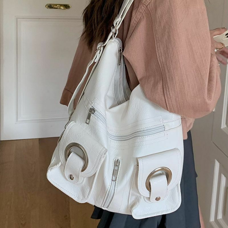 Handbags Bag Large Shoulder Capacity For Women Simple Personalized Versatile Fashionable High-Quality Messenger Luxury Crossbody