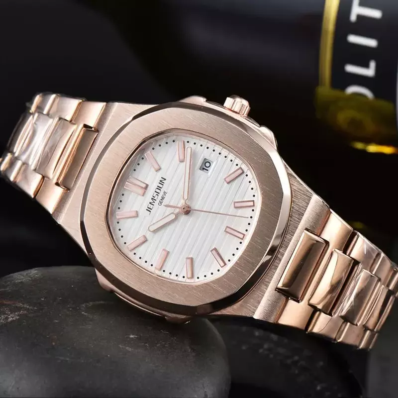 UTO-Montre-bracelet à quartz étanche pour homme, date automatique, horloges de bijoux, mode décontractée, affaires de luxe, marque originale AAA