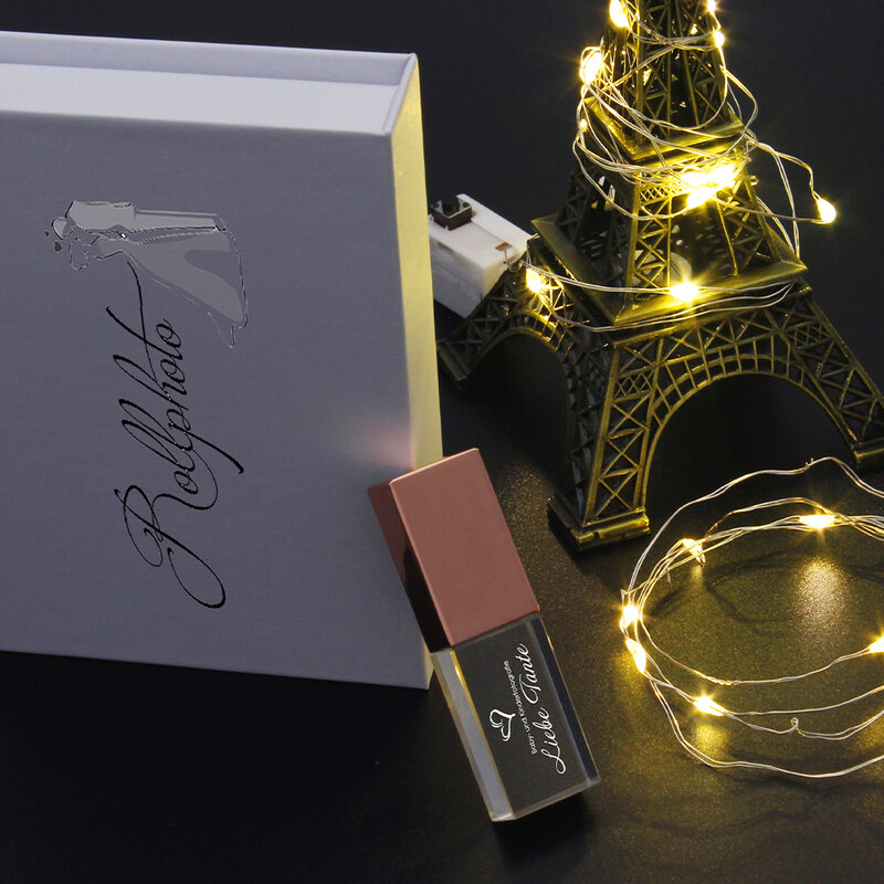 محرك أقراص فلاش USB 2.0 من JASTER-Crystal ، قلم ذهبي وردي ، عصا ذاكرة ، شعار مجاني ، قرص U ، هدايا زفاف ، قدرة حقيقية 100% ، 128 جيجابايت ، 64 جيجابايت