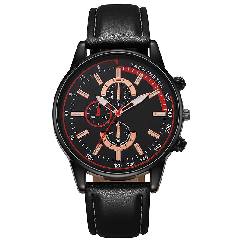 Foreign trade popular sports men's watches quartz luminous car line belt watch manufacturers wholesale