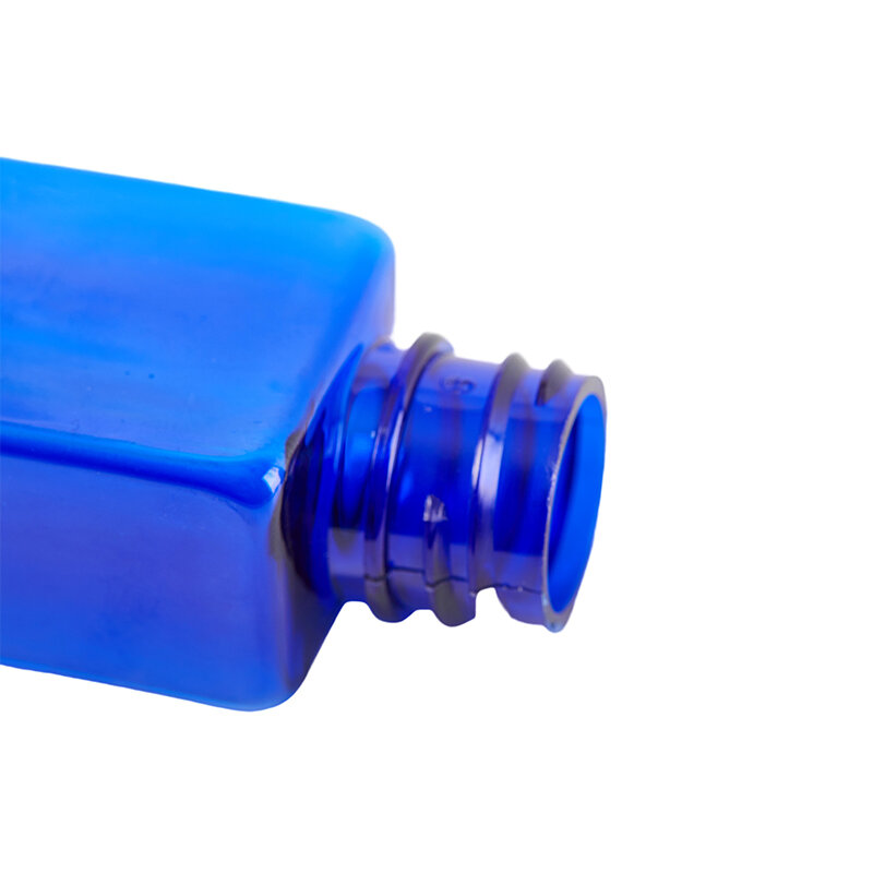 Botol wadah kosong, 1 buah 30ml plastik bening persegi botol pompa penyemprot kabut hidung/hidung semprot isi ulang