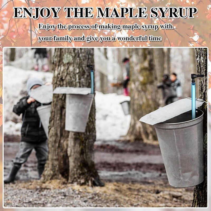 Kit sirup Maple ketukan keran Maple dan ekstraktor tetes kelas makanan 13 buah