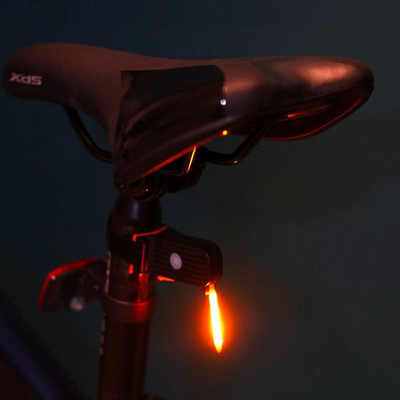 LED 자전거 테일 라이트 사이클링 자전거 전면 후면 라이트, USB 충전, 산악 도로 자전거 라이트, 방수 LED 랜턴